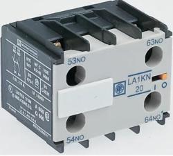 Contatto ausiliario Schneider Electric, 4 contatti, 1 NA + 3 NC, montaggio frontale, serie LA1K