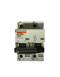 Interruttore magnetotermico Schneider Electric  NC100H 2P 80A CURVA C