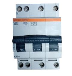 Interruttore magnetotermico 3P+N 25A 4.5K 3M CUR.C
