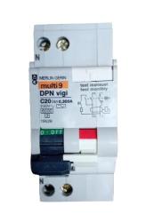 DIFFERENZIALE MAGNETOTERMICO 1P+N 20A 0.3 AC 6K 2M