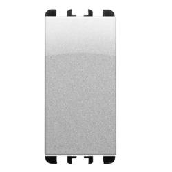 SIMON URMET NEA PULSANTE 1P NO 10A GRIGIO ALLUMINIO
