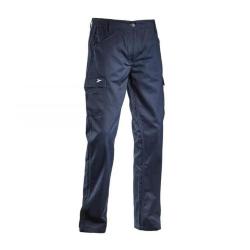 DIADORA PANTALONE LEVEL CARGO IN COTONE COLORE BLU