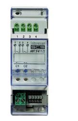 Attuatore DIN con 2 rele indipendenti BTICINO