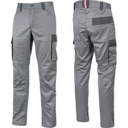 PANTALONE SLIM FIT CRAZY U-POWER GRIGIO