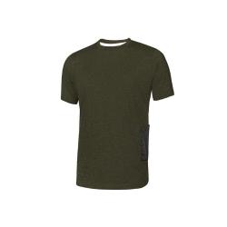 U-Power T-shirt da lavoro Road slim-fit Dark Green EY138DG
