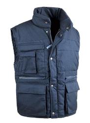 Gilet Antares Navy Smanicato Colore Blu Taglia L