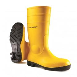 STIVALE PVC ANTINFORTUNIO WORK-ITS DUNLOP GIALLO S5