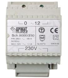 Trasformatore 12 VOLT (230Vac 50Hz) 3 Moduli URMET