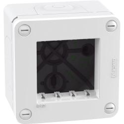 MatixGO - scatola IP40 2 MODULI BIANCA