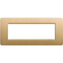 MATIX Placca 6P oro - materiale: tecnopolimero