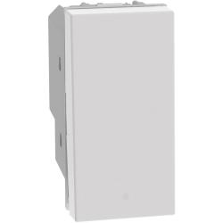 MatixGO Invertitore basculante 1P 10AX 250Vac 1m bianco illuminabile