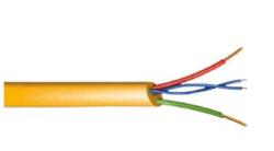 Cavo con guaina isolante esterna in PVC con diametro 8 mm 2X0.28 +2X1 (PREZZO AL METRO)