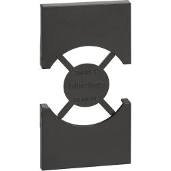 Bticino Living Now Cover per Presa Schuko 2 moduli Nero KG03