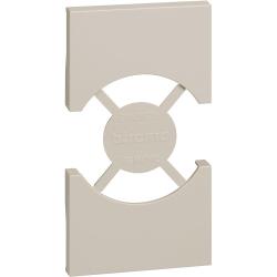 Bticino Living Now Cover per Presa Schuko 2 Moduli Sabbia KM03