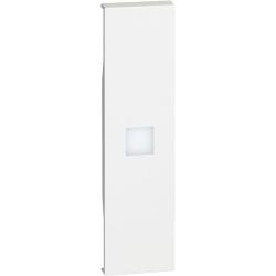 Bticino living Now cover comando illuminabile alta luminosita 1 modulo colore BIANCO KW01X