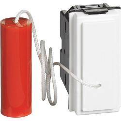 Bticino Living Now Pulsante a tirante 1P 10A colore Bianco KW4033