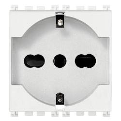 Vimar Arke presa universale 10/16A 2P+T bianco 19210.B