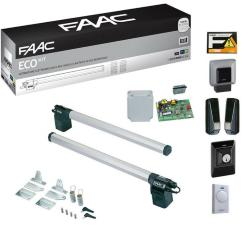 Eco Kit Green Automazione Elettromeccanica Motore 230V Cancelli Battente Largh Max 2,3 Mt – FAAC 105632445