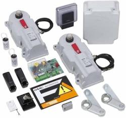 POWER KIT FAAC 230V Kit cancello motore interrato battente 2 ante automazione max 3,5Mt anta SAFE - 106746445