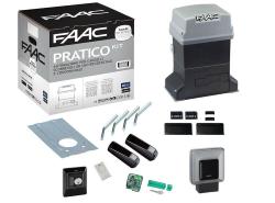Kit cancello scorrevole a bagno d'olio 230V 600kg FAAC 746 PRATICO KIT 10564944