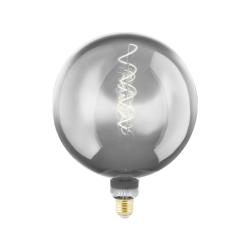 Lampadina LED dimmerabile a spirale Eglo LEDE27 Vap G200 cromata 4W 2200K