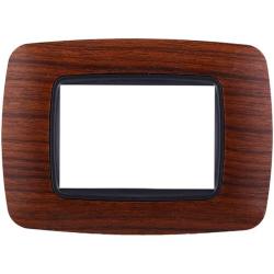 LIVING INTERNATIONAL PLACCA 3P LEGNO MOGANO