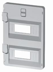 PANNELLO FRONTALE FINESTRATO 32 MODULI QUADRI 396X474 - GRIGIO RAL 7035