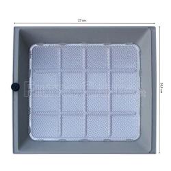 FILTRO METALLICO 27 X 24,5 CM ORIGINALE VORTICE VORT KAPPA 1.644.000.118