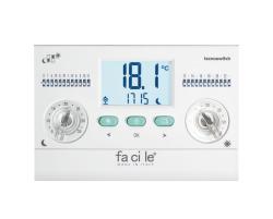 CRONOTERMOSTATO DA PARETE FASCILE CR135BI TECNOSWITCH A BATTERIE