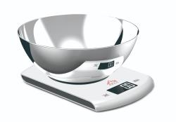 Dcg Bilancia da Cucina Digitale con Ciotola in Acciaio Inox