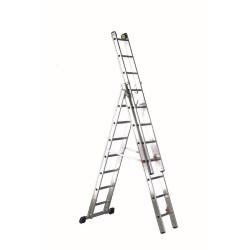 LUXE3 SCALA 3 PEZZI 09+10+10 Pioli Altezza Chiusa M 3,10   SCNX3040