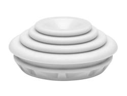 PASSACAVO IN POLIMERO FLESSIBILE - FORO DIAMETRO 23MM - PER TUBO DIAMETRO 20MM - GRIGIO RAL 7035 - IP55