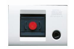 PLACCA AUTOPORTANTE PER ASCENSORE - IP40 - BIANCO - PLAYBUS