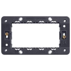 Vimar EIKON SUPPORTO 4 MODULI CON VITI IN PLASTICA