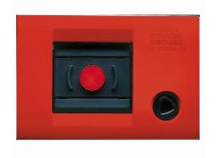 PLACCA AUTOPORTANTE PER EMERGENZA - IP40 - ROSSO - PLAYBUS