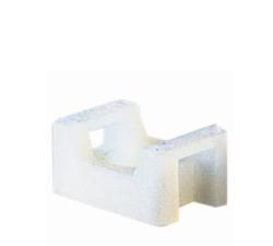 SELLETTA - PER FISSAGGIO FASCETTE FINO A 9MM -INCOLORE