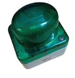 SPIA DI SEGNALAZIONE 15W IP 55 E14 VERDE