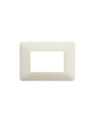 SERIE BTICINO MATIX PLACCA 3P CENERE