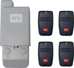 Kit Ricevente Ricevitore Bicanale Esterna 433 MHz BFT RADIO 4 MITTO P111772 2611368