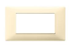 VIMAR PLANA PLACCA 4M CREMA