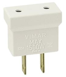 VIMAR ADATTATORE 2P USA - P10 BIANCO