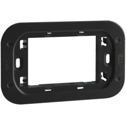 Supporto per l'installazione della placca BTicino Axolute Air® sugli strumenti da incasso a 3 moduli Vemer
