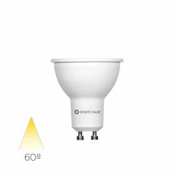 Lampadina Led Gu10 Effetto Dicroica 6W 220V 120° Led 3000K Beneito Faure 4024