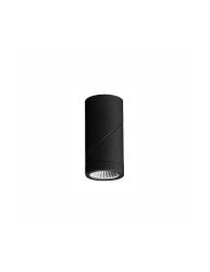 Faretto Orientabile Cilindrico Plus Nero Led 8w Switch Beneito Faure - 4523