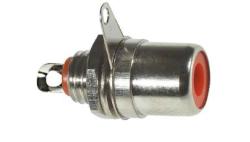 PRESA COASSIALE RCA DA PANNELLO POLARIZZATE ROSSO