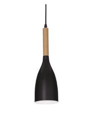 LAMPADA SOSPENSIONE MANHATTAN SP1 NERO - IDEAL LUX 110752