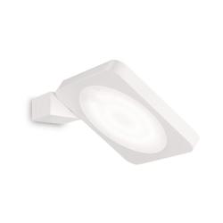 Lampada da parete Applique Ideal Lux Flap AP1 SQUARE BIANCO 155418