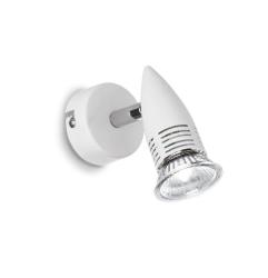 Ideal Lux ALFA AP1 BIANCO Mod. 099057 Lampada Da Parete 1 Luce