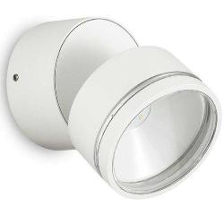 Lampada da parete Ideal Lux OMEGA AP ROUND BIANCO 3000K 269177
