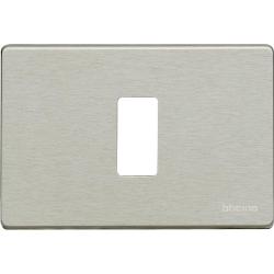 MAGIC TT PLACCA 1 POSTO ALLUMINIO NATURALE